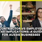 Contractor vs employee tax implications